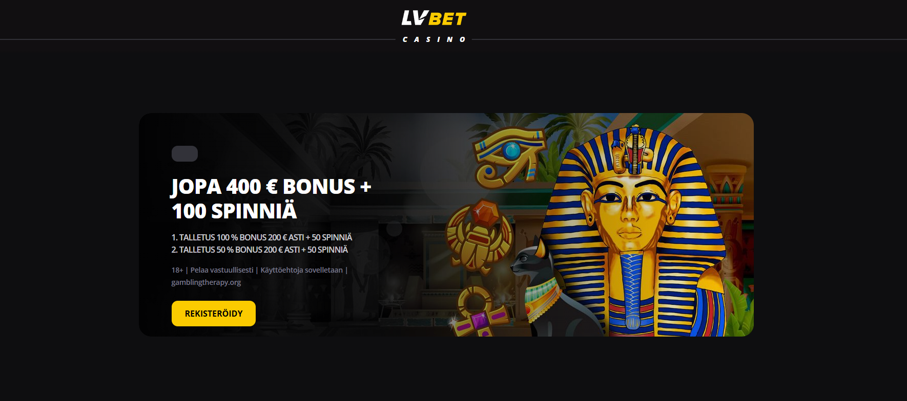 LV BET Casino bonus tarjoaa suomalaisille pelaajille lisäetua talletuksiin