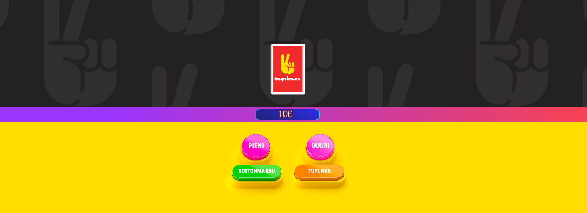 Kuvakaappaus Tuplaus Kasinon tuplaus-pelin pelaamisesta