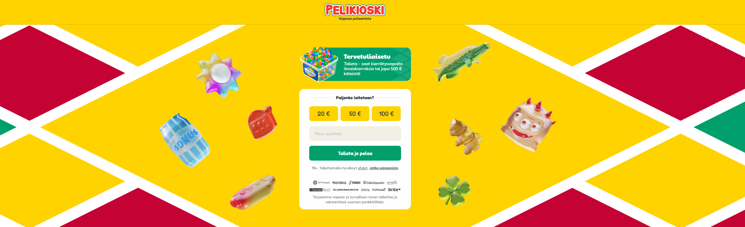 Paras suomalainen nettikasino tarjoaa verovapaat voitot ja kotimaisen asiakastuen