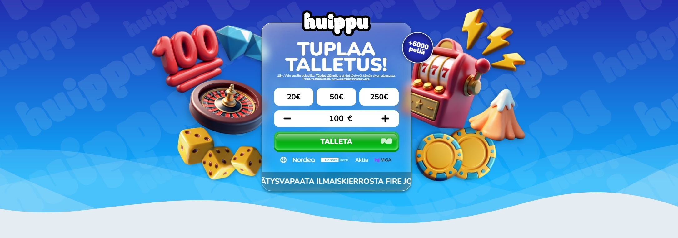 Paras uusi kasino tarjoaa suomalaisille pelaajille verovapaat voitot ja houkuttelevat bonukset