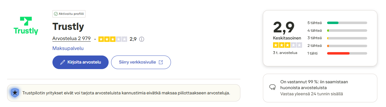 Trustly kokemuksia suomalaisilta pelaajilta